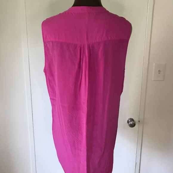 C. Wonder by Christian Siriano Silk Sleeveless Blouse - Picture 4 of 6